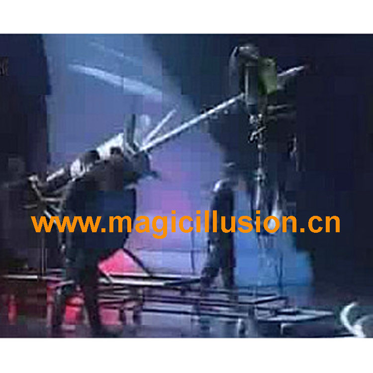 Drill of death illusions stage magic illusion